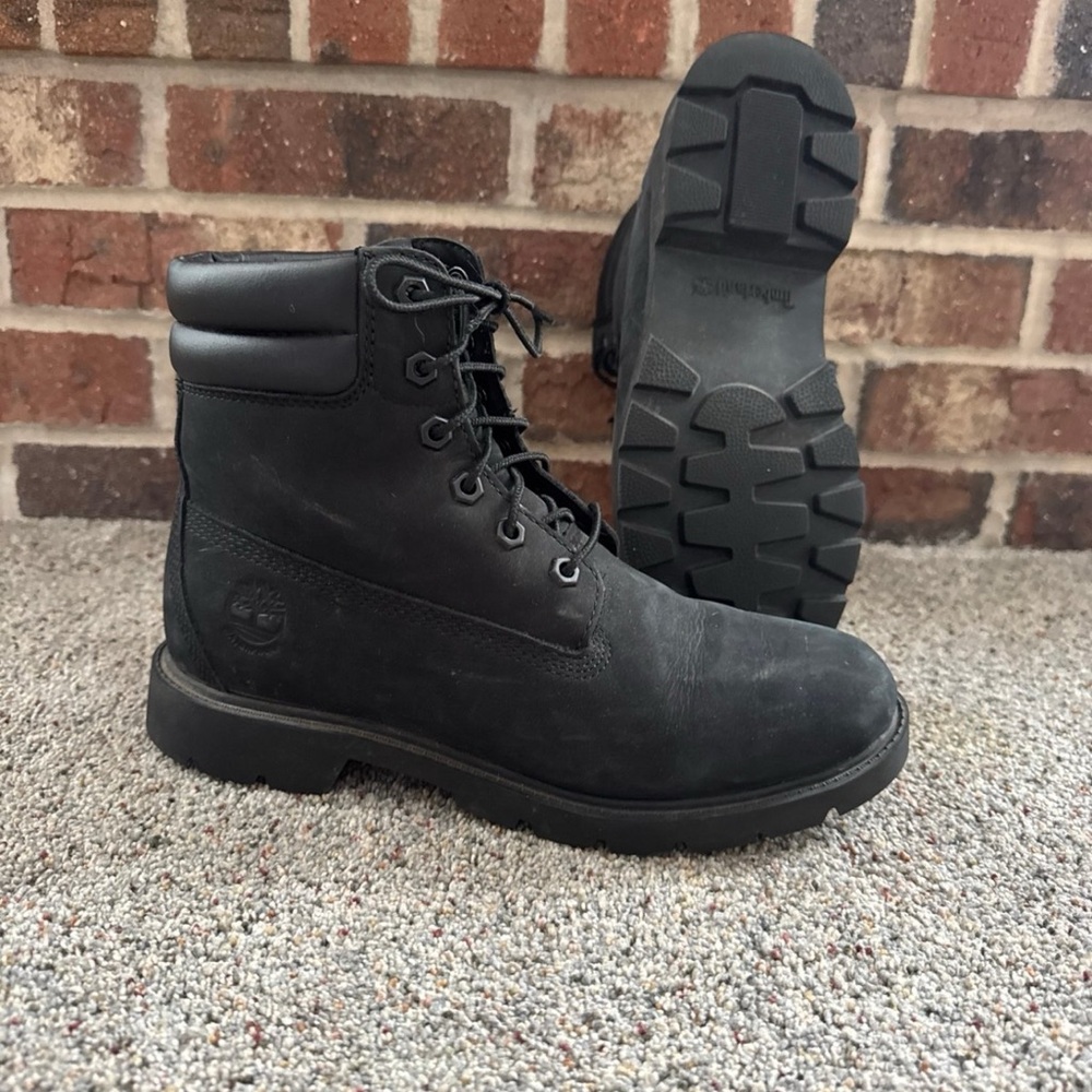 Timberland Women’s Black Boots 8.5